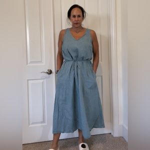 J.Jill Linen Dress with pockets